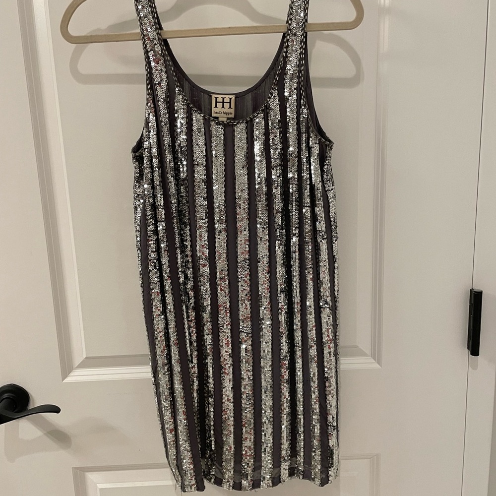 Haute Hippie size M sequin mini shift dress. TAYLOR SWIFT ERAS